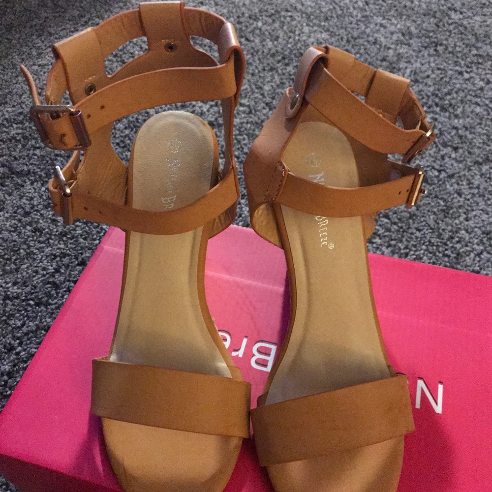 Nature Breeze Camel Viva Sandal